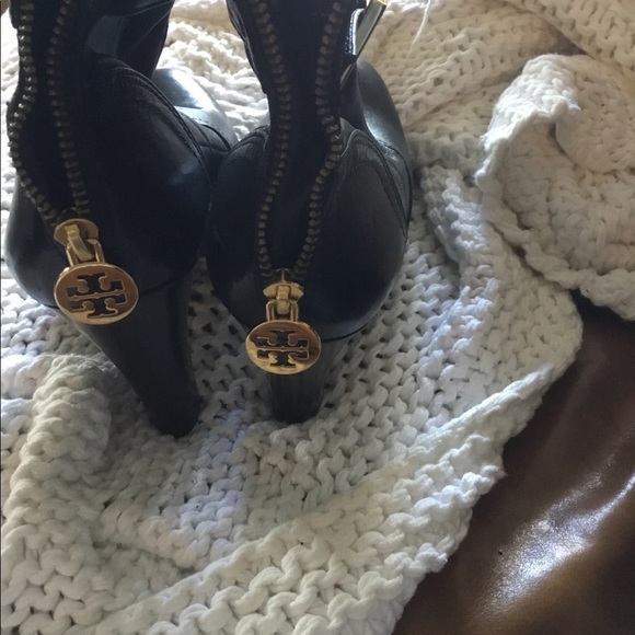 Tori Burch Leather Boots - Picture 2 of 8